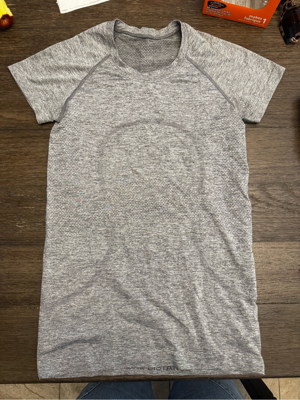GLululemon Swiftly Tech Short Sleeve Shirt 2.0 Grey/slate Size 4